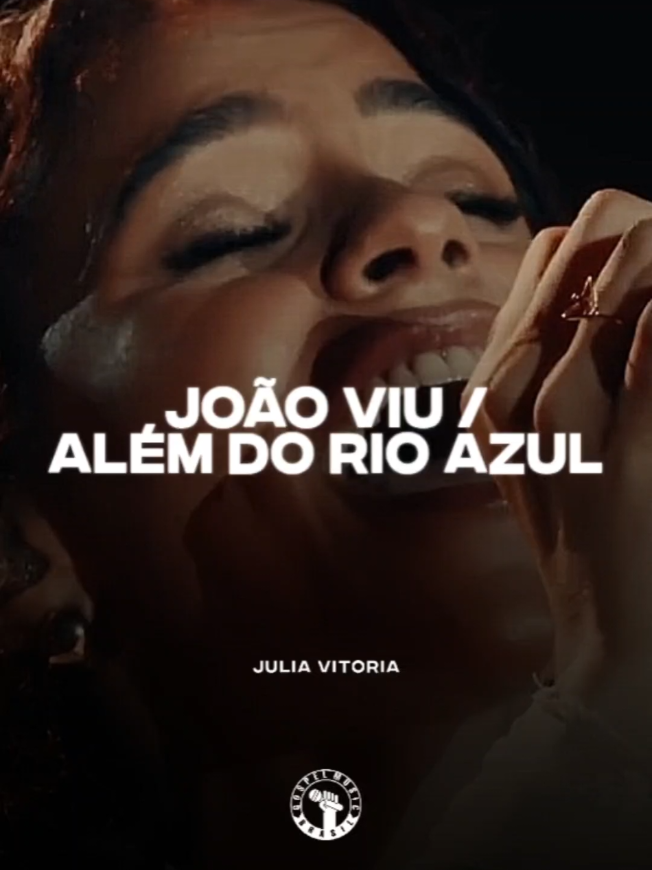 Julia Vitória • João Viu / Além Do Rio Azul || #juliavitoria #joaoviu #alemdorioazul #lyrics #tipografia #gospelmusicbrasilak #gospelmusic #songs #viral #jesus #louvor 