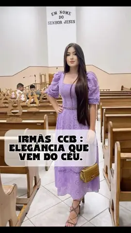 Elas não seguem tendências… seguem a Jesus Cristo. 💫 A beleza da serva está na fé, na postura e no coração que adora a Deus. #InspiraçãoCCB #C#CCBM#ModaCristãM#MulherDeDeusL#LookModestoI#InspiraçãoDeFéE#EstiloCristãoI#IrmãsCCBS#ServasDeDeusT#TikTokCristãocristão 