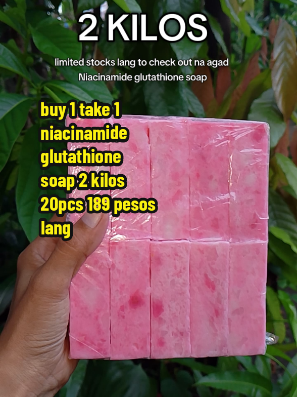 BUY 1 TAKE 1 NIACINAMIDE SOAP SULIT LAKING TIPID ₱189 only #niacinamidesoap #soap #whiteningsoap #buy1take1 #affordable 