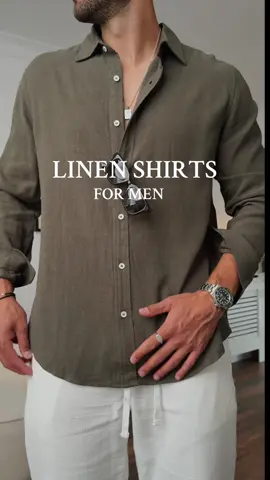 Linen shirts for men 😎