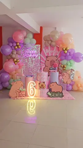 ✨️🌸🫶Decoración Capibara🥳✨️🌸  #niña #perú #globos #capibaratiktok #capybara #capibara #decoración #decoracioncapibara #fyp 
