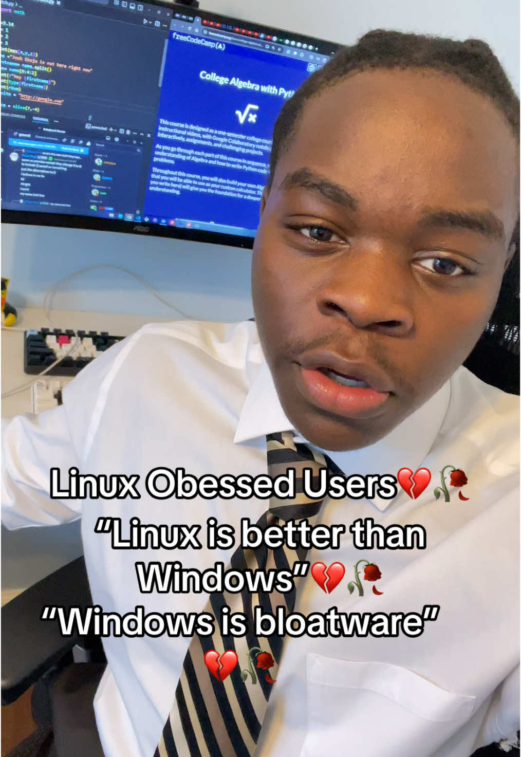 “Windows is spying on you”Linux is a powerful, free, and open-source operating system that controls how software and hardware interact. Known for its speed, security, and flexibility, Linux is used in everything from web servers and Android phones to hacking tools, robotics, and AI systems. It’s a must-learn for anyone serious about tech, coding, or computer science. #linux #windows #windows11 #windows10 #microsoft #operatingsystem #os 