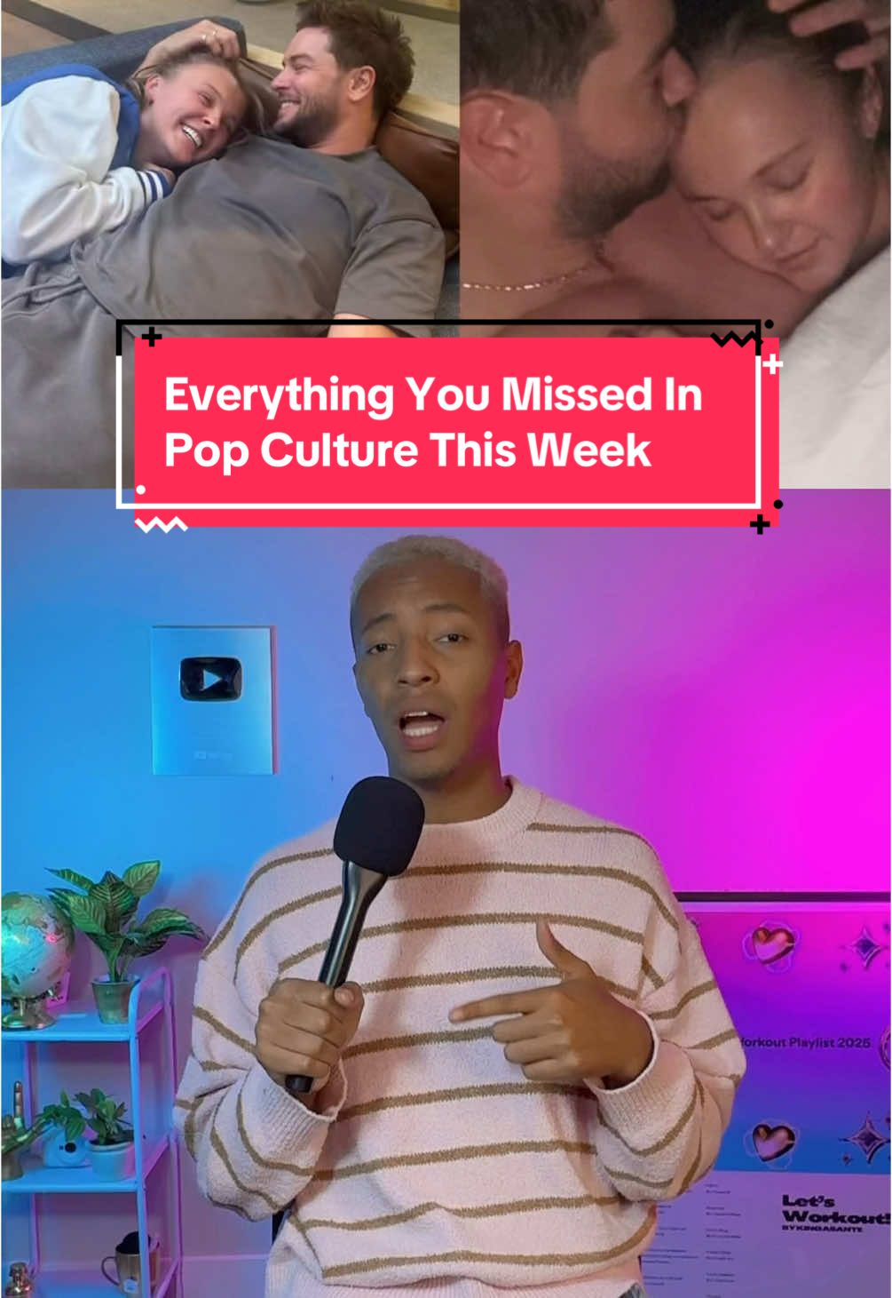 Weekly Recap Of Pop Culture with Asante 😎 #jojosiwa #addisonrae #sabrinacarpenter #LoveIsland #netflix #popculture #asantemadrigal 