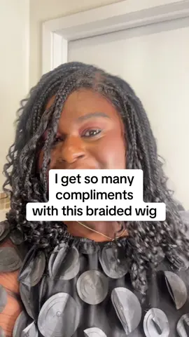 I love the braided wig from the tiktok shop. #tiktokmademebuyit #trending #braidedwig #wig 