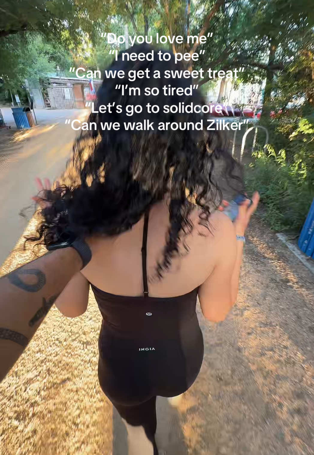 She yaps longer than she walks… and she walks a lot #girlfriend 