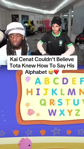 Kai Cenat Couldn’t Believe Tota Knew How To Say His Alphabet #kaicenat #tota #trending #fypシ 