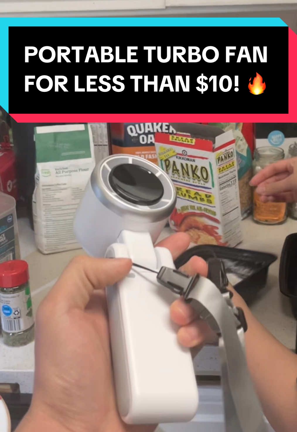 A must have for summer!! 🥵 #portablefan #summeressentials #coolthingies 
