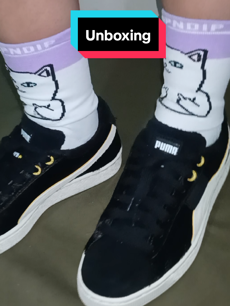 Unboxing: sneakers Puma Félix The Cat #unboxin #unboxingvideo #sneakers #tennis #puma #felixthecat #felixpuma #colection #michis 