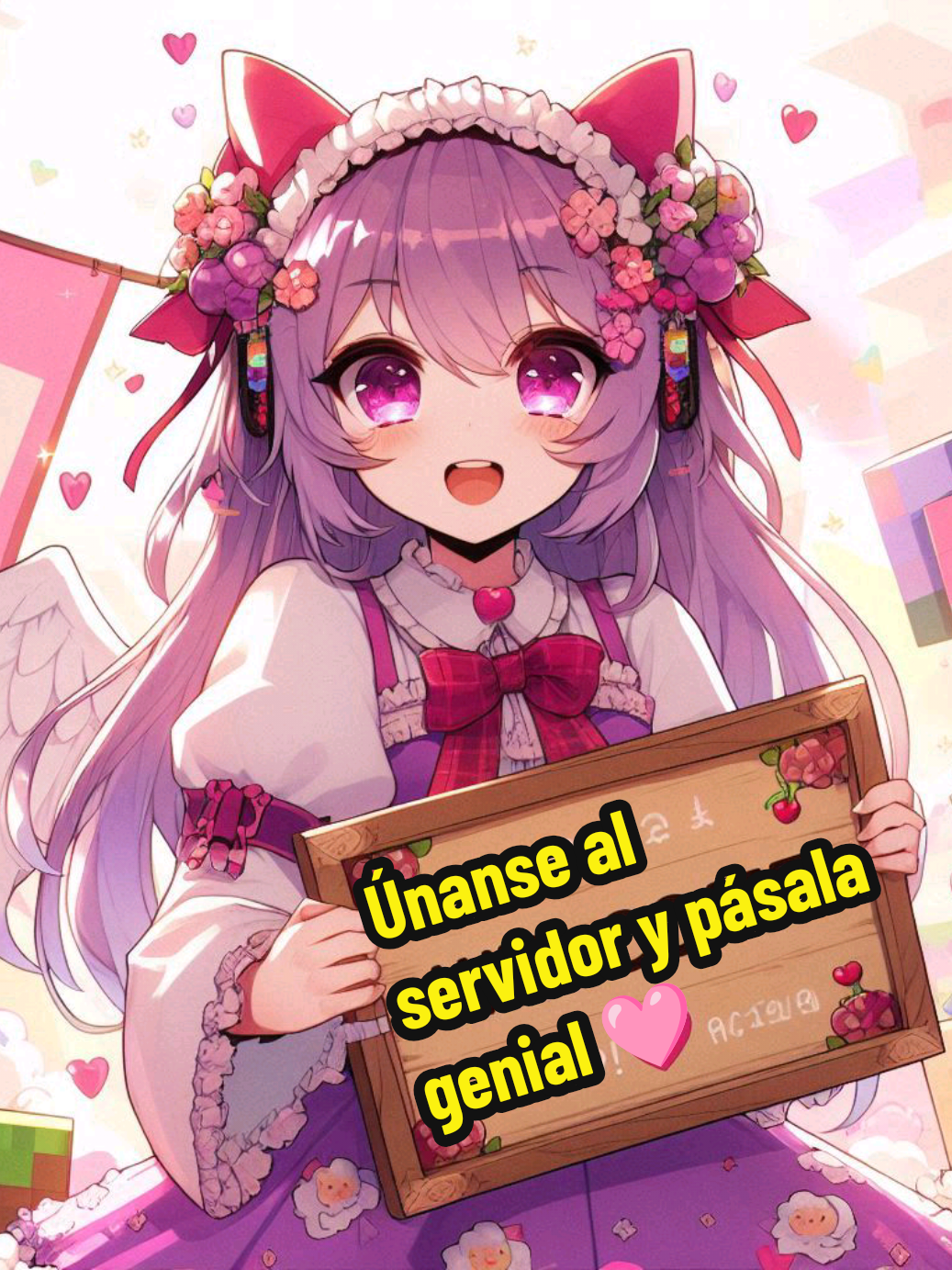 Muchas gracias por todo, vamos a seguir creciendo gracias a ustedes 🩷 #servidordediscord #servidor #Minecraft #amigos #discord #paratiiiiiiiiiiiiiiiiiiiiiiiiiiiiiii #paratii 