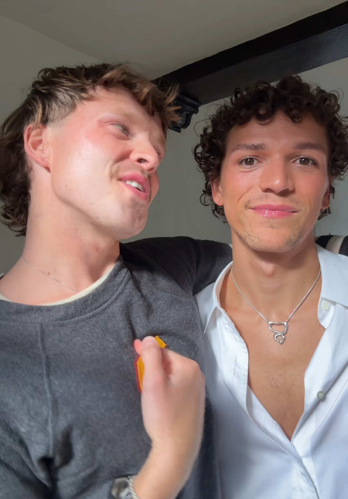 He hates doing TikTok’s with me, sorry 