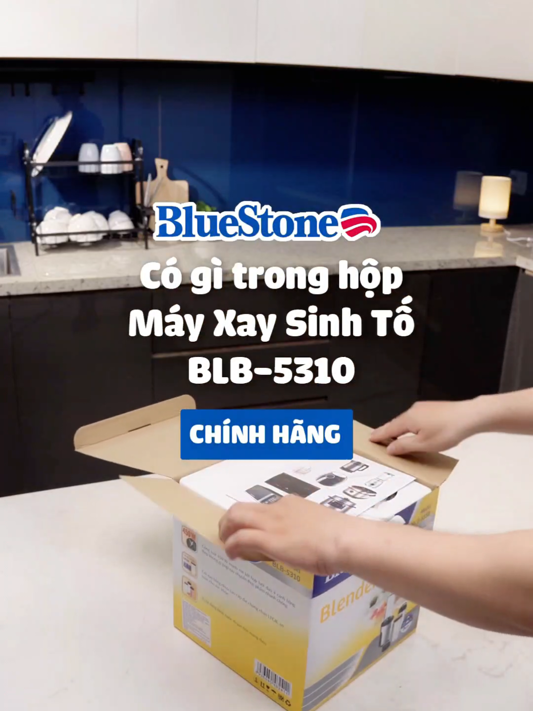 Máy xay sinh tố Bluestone BLB-5310 – Công suất mạnh mẽ, lưỡi dao thép không gỉ, xay nhuyễn nhanh, tiện lợi cho mọi gia đình. #BlueStone #mayxaysinhtobluestone 