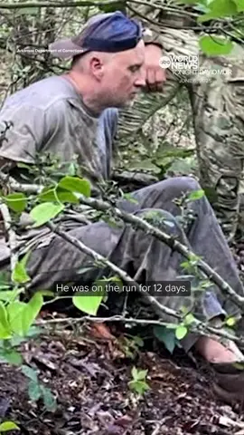 The former #Arkansas police chief turned killer that escaped prison has been captured. It comes after a U.S. Border Patrol tactical unit from #Texas, known as BORTAC, was deployed to Arkansas to assist in the manhunt. #DavidMuir reports. #WorldNewsTonight #News #ABCNews