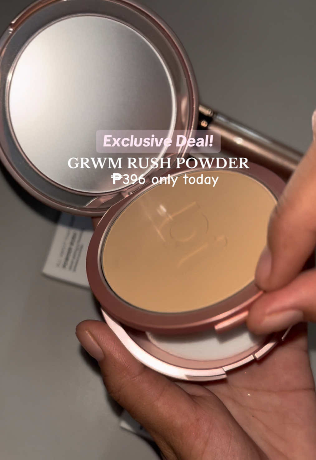 Price drop! ₱349 ⭐️ Order now neutral, cool & warm tones sissies 🩷🍃🎀 #4u #fyp #grwm #powderrushvelvetsettingpowder #grwmpowder #grwmsale #foryoupage #4u 