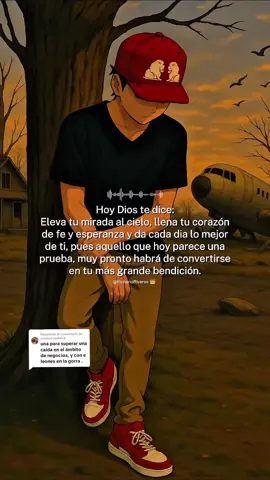 Respuesta a @oconnerspliner2 Hoy Dios te dice; Eleva tu mirada al cielo, llena tu corazón de fe y esperanza y da cada dia lo mejor de ti, pues aquello que hoy parece una prueba,muy pronto habrá de convertirse en tu más grande bendición. #2025 #dios #reflexion 