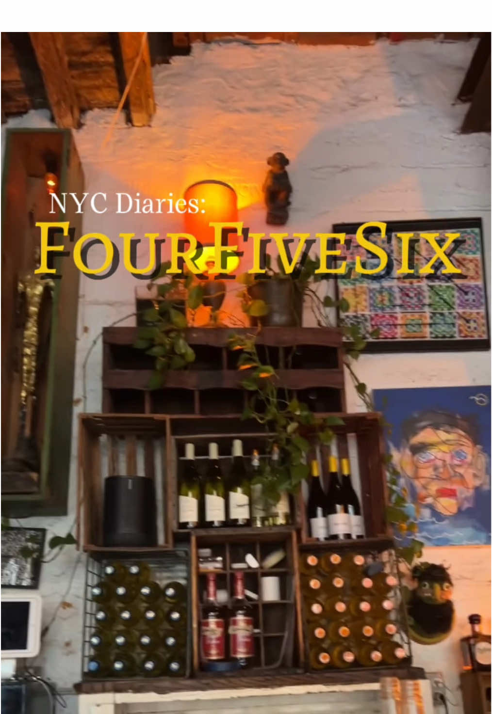 Went to a charming bar before and after a show at the Brooklyn Steel! 📍FourFiveSix: 199 Richardson St, Brooklyn, NY . . . . #nyceats #nycbars #newyorkcity #food #bar #brooklyn #FoodTok #Foodie #fyp #fypシ 