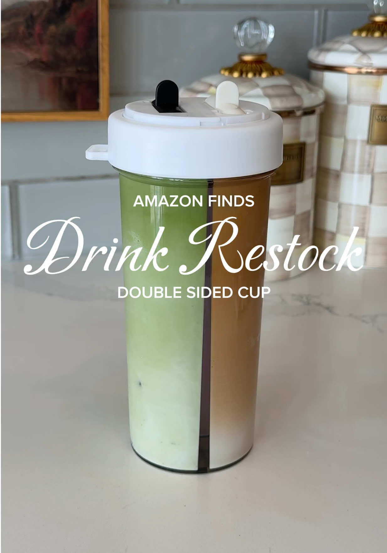 Double sided tumbler cup? Yes please 🍵 🧋 for the indecisive girlies 💅🏽 #tumblercup #drinkrestock #icedcoffeecup #coffeecup #icedcoffeeathome #matchaathome #amazonfinds #amazonfavorites #amazonkitchenfavorites #togocup #drinkcup #doublesidedcup #amazonfinds2025 #amazonprimedays #drinkrestock #asmrrestock #beveragegirlies #icedlatte #icedcoffeehack #coffeetumbler 