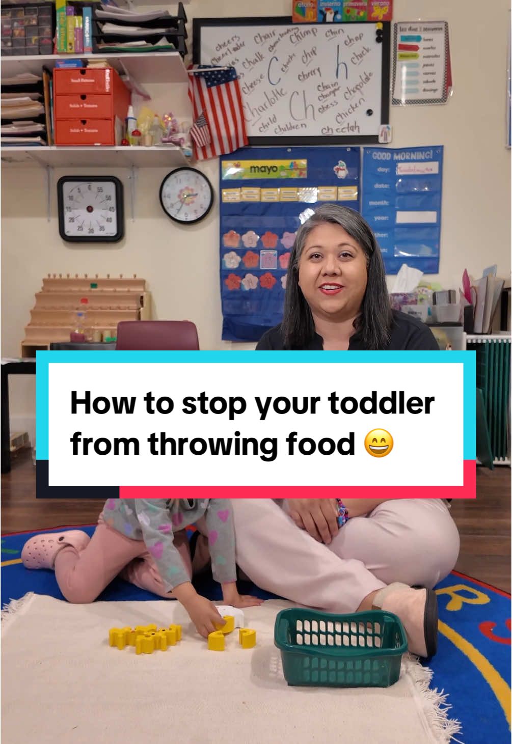Today I want to share with you an hack to stop a toddler from throwing food😄#parenting #parentingtips #toddlermom 