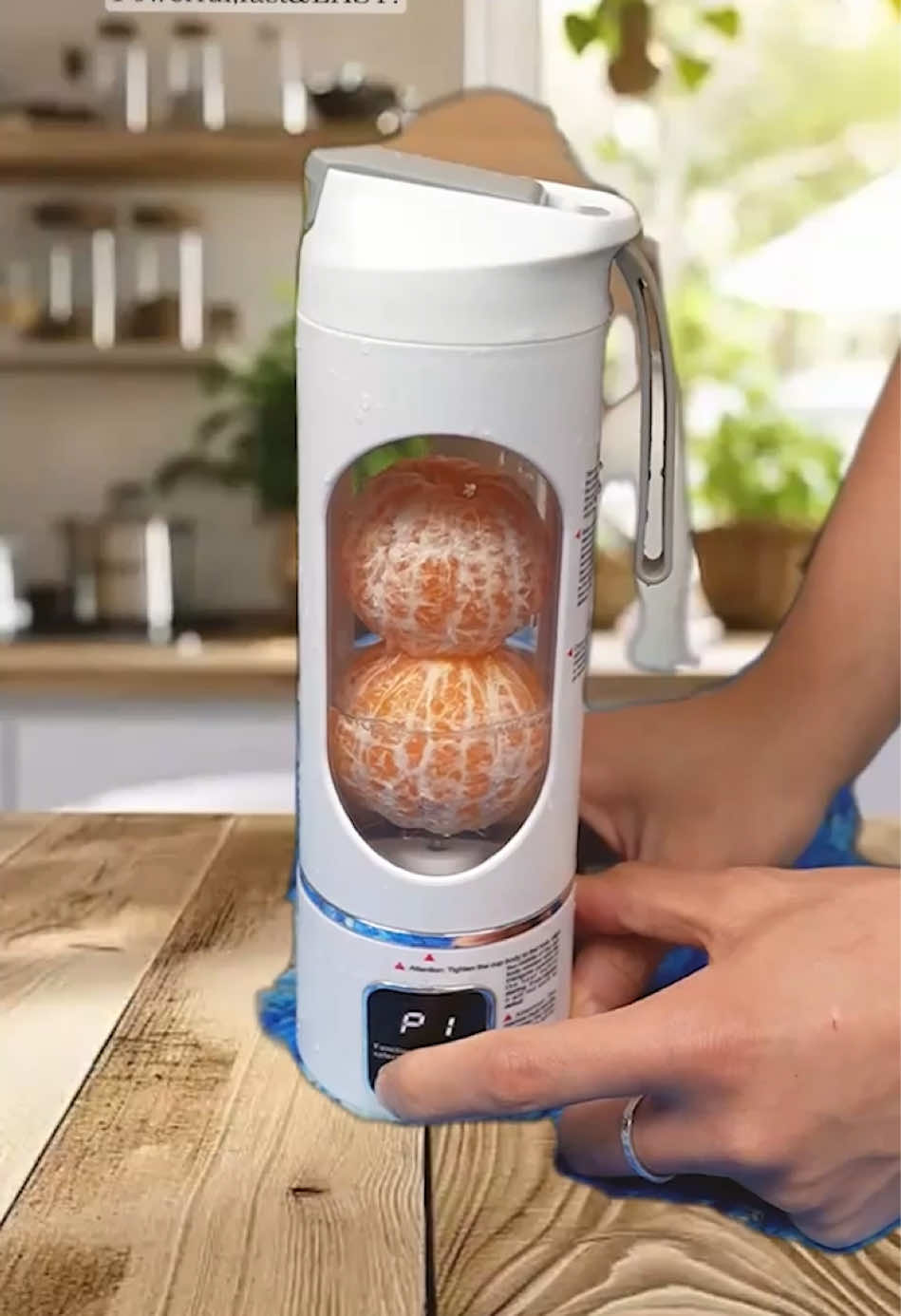 Don’t miss out on this digital display juicer!#fyp #tiktokshopmemorialday #tiktokshop#kitchen#juice#juicer#juicecup#tiktokshoprestock 