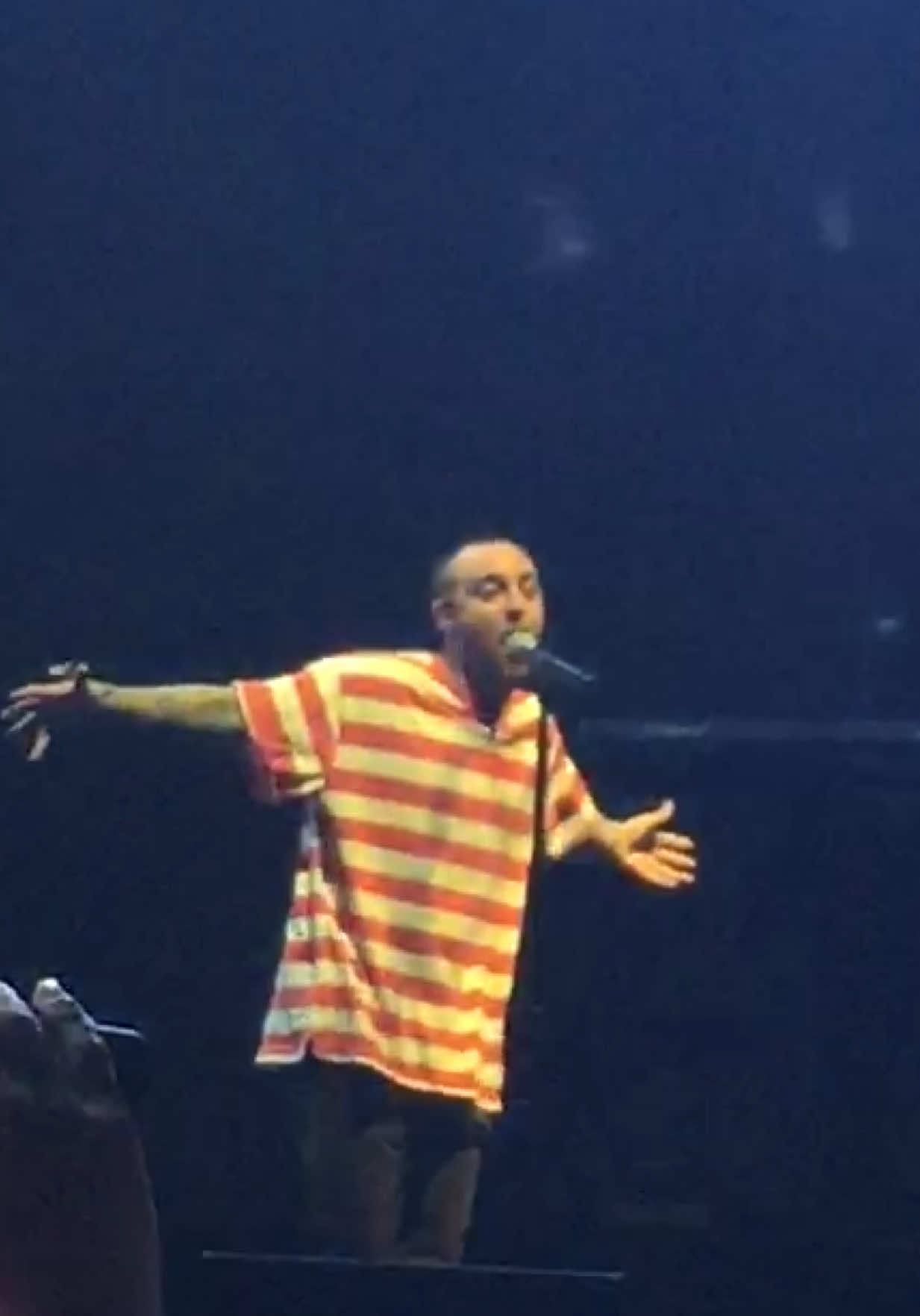 mac miller performing congratulations in 2017 #macmiller #macmillerlive 