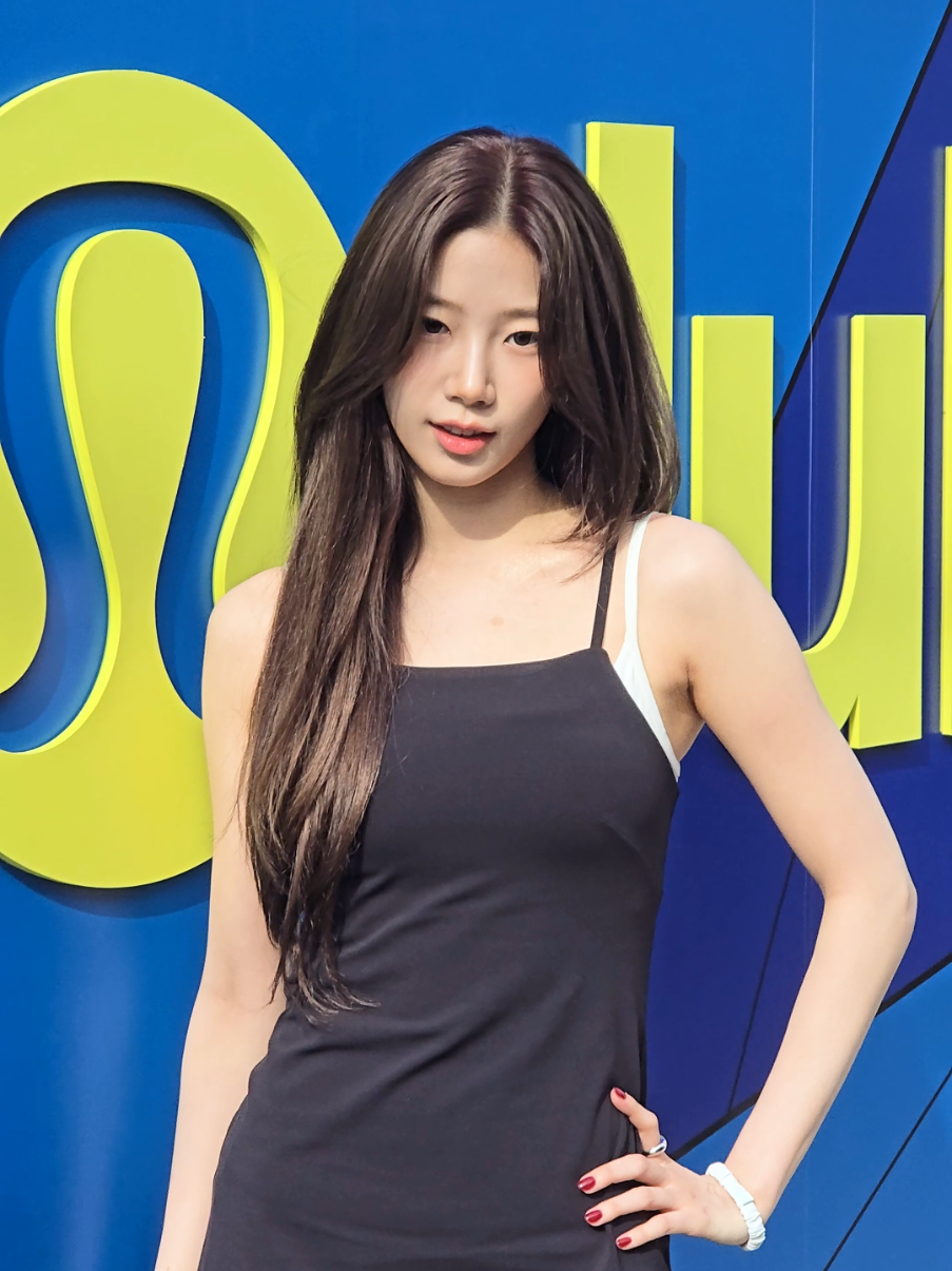 🍋💙 #LE_SSERAFIM #르세라핌  #KAZUHA #카즈하  #lululemon #룰루레몬 