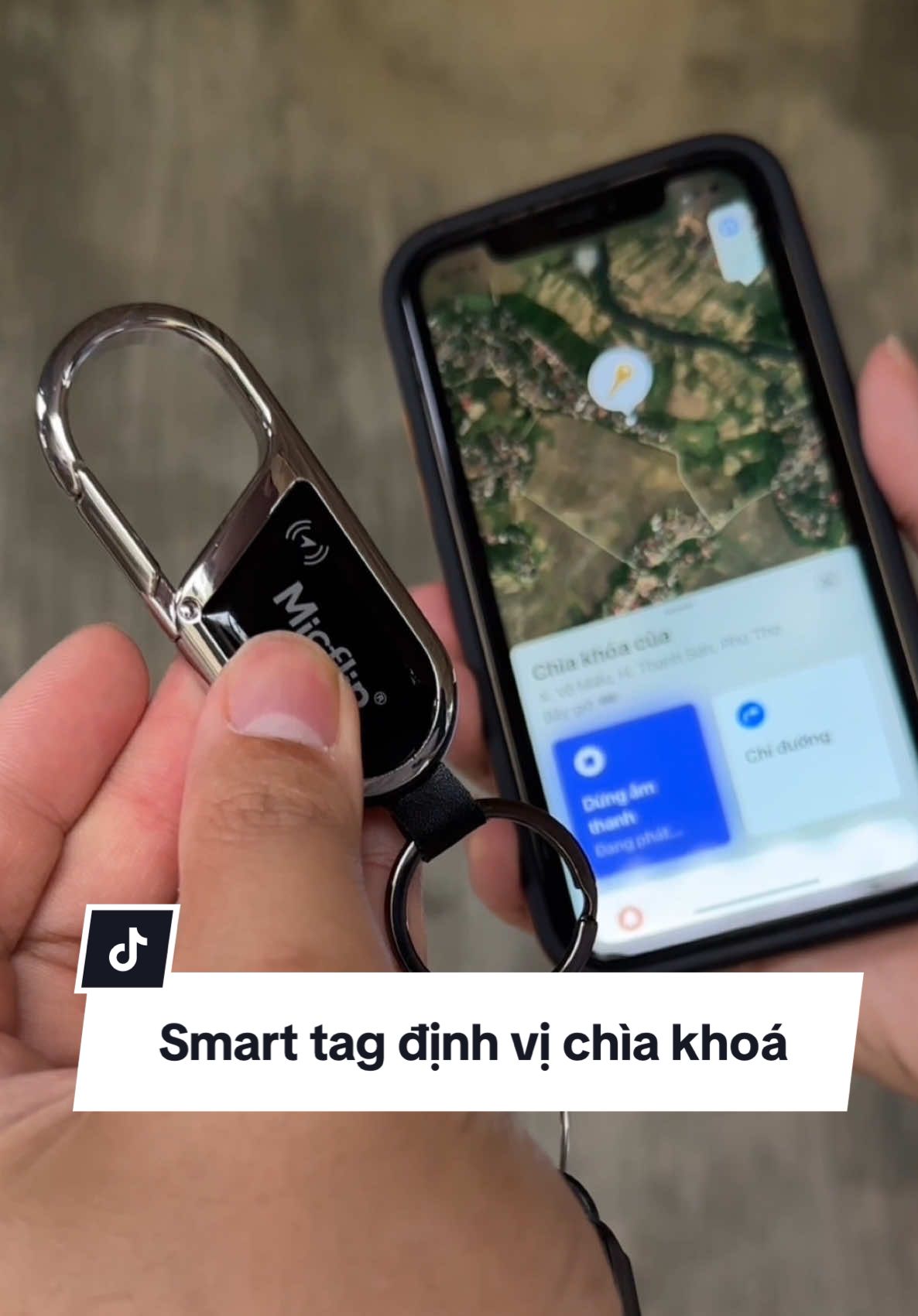 Smart tag định vị chìa khoá #anhthiemphukien #dinhvichiakhoa 