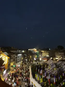 Night View of Boudha Stupa#fyp 