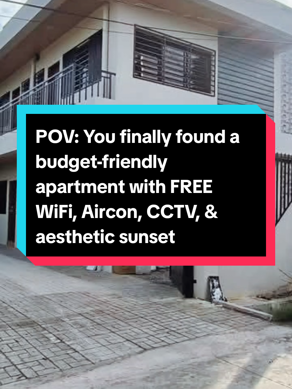 POV: You finally found a budget-friendly apartment with FREE WiFi, Aircon, CCTV, & aesthetic sunset views sa CDO 😍☀️#followers #rentalproperty #FilipinoHomes #RealtorLife #investors #ofw #apartment #cagayandeoro #rentnow #staycation 