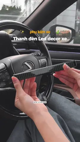 Thanh đèn Led decor gắn xe #denledoto #phukienoto #phukienxehoi #xuhuongtiktok #shorts 