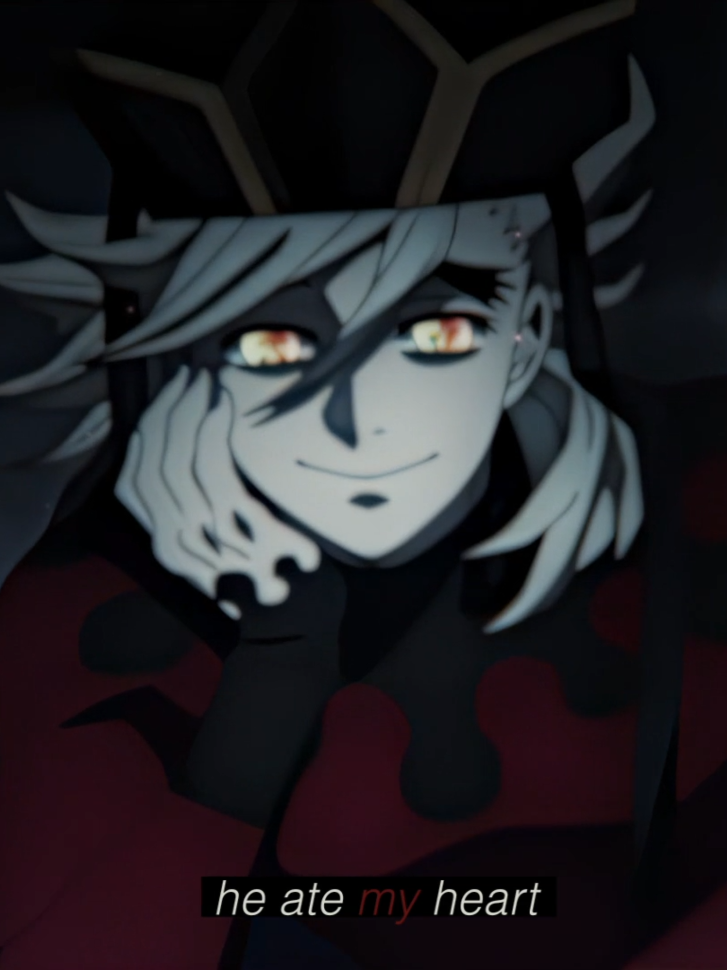 he ate more than my heart but yall aren't ready for that convo- /ac halbrnds/ /@itaa.chi @satoruluv3r / #douma #doumaedit #demonslayer #demonslayeredit #kny #knyedit #kimetsunoyaiba