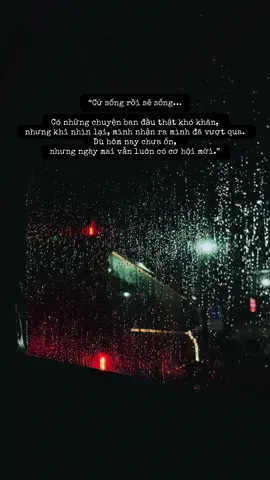 Thông điệp của hôm nay.. cứ sống rồi sẽ sống #healing #chualanh #suy #caption #xuhuong 