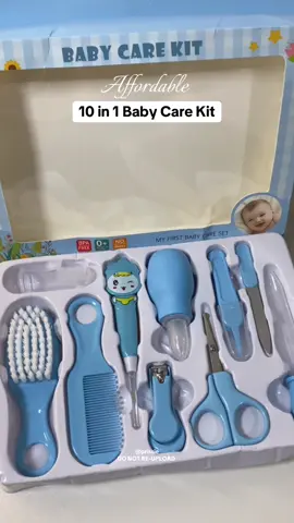 10pcs na!! Baby care Kit 💙 #carekit #carekitset #babycareset #babycarekit #nailtrimmerforbaby #forbaby 