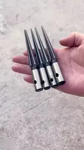 Electric drill reamer blade with circular taper reaming # carpentry chamfering reamer # taper reamer # hardware tools # high performance utility tool#goodthings #tiktok #fyp 