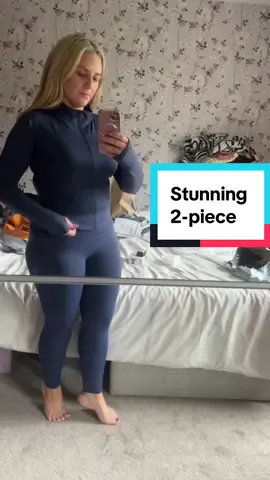 🍒🫶 A 2-piece for under £10 (£9.30 to be exact) that looks and feels dreamy 💙 #GymTok #gymoutfit #gymstyle #tracksuit #twopiece #sportssuit #2pcs #yogawear #gymhacks #chicandcomfy #cozyandchic #staychic #spotlightfinds #TikTokShopFashion #tiktokshop #tiktokmademebuyit #irishma #irishmummy 