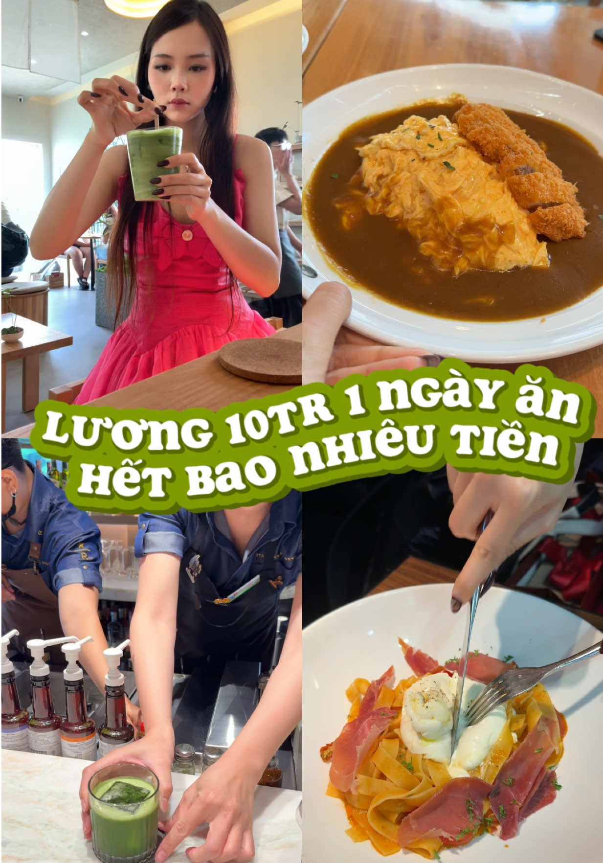 Ăn như thể được đại gia bao nuôi. Đúng rồi đó, em là con đàn bà đó, các chị khỏi đồn #matcha #matchalatte #meomaylanh #matchalover #dailyvlog #Vlog #tiktokviral #worklife #PetsofDyson 