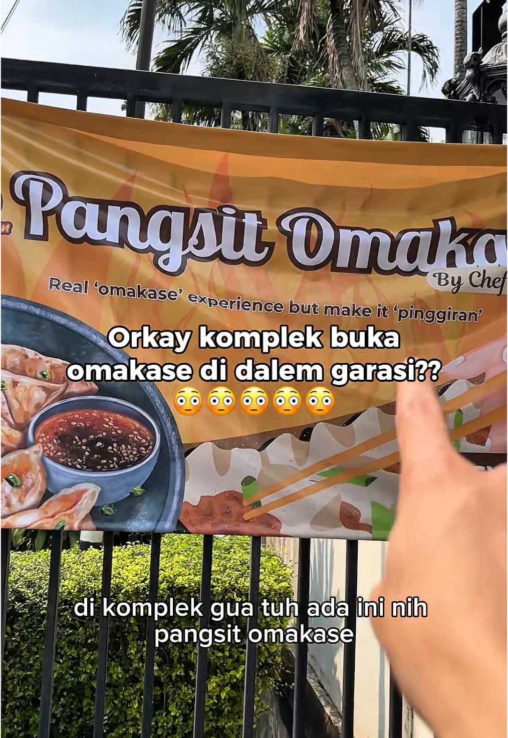 Ada ada aja usaha jaman sekarang 😭 tapi seru … #fyp #viral #jualan #omakase 