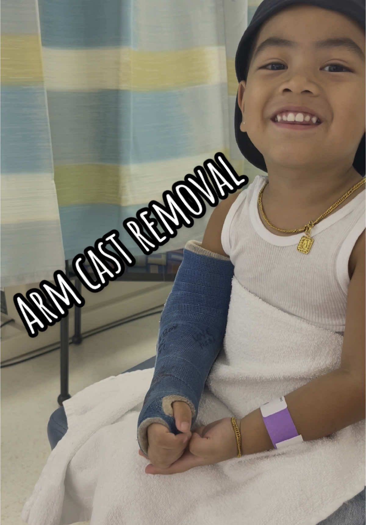 My toddler son’s cast removal! #toddlerboy #castremoval #fyp 