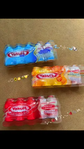 Choose your fighter!! New yakult rasa mangga🥭✨ #yakult #yakultmangga #yakultindonesia  #fyp 