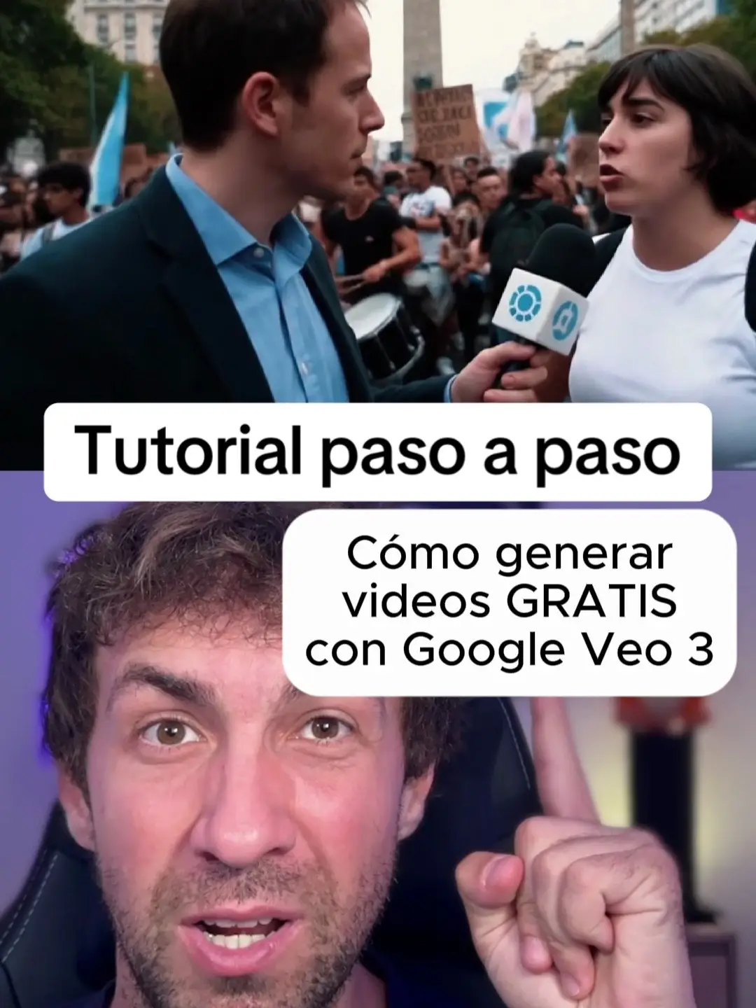 🎬 ¿Querés generar videos con sonido usando inteligencia artificial y sin pagar un centavo? Te muestro paso a paso cómo usar Google Veo 3, el nuevo modelo de generación de video de Google que está revolucionando todo. En este tutorial te explico: 🔹 Cómo activar el período de prueba gratis 🔹 Cómo ingresar a Google Veo 3 sin errores 🔹 Qué prompts usar para lograr los mejores resultados visuales y sonoros 🔹 Cómo generar videos con audio incluido, ideal para reels, contenido educativo o proyectos creativos 🔹 Trucos para que el video se parezca lo más posible a lo que imaginaste 💡 Ideal para creadores de contenido, marketers, artistas o simplemente curiosos que quieren probar lo último en IA sin gastar plata. 📌 Guardalo si querés probarlo más tarde 📢 Compartilo con alguien que está buscando hacer contenido de alto impacto sin saber editar #GoogleVeo3 #IAvideos #GenerarVideosGratis #VideoConSonido #TutorialGoogleVeo #IAparaCreadores #ContenidoConIA #PasoAPasoIA #GoogleVeoGratis #PromptEngineering #IAVisual #VideoAI #inteligenciaartificial #creadordecontenido #videosgratisAI