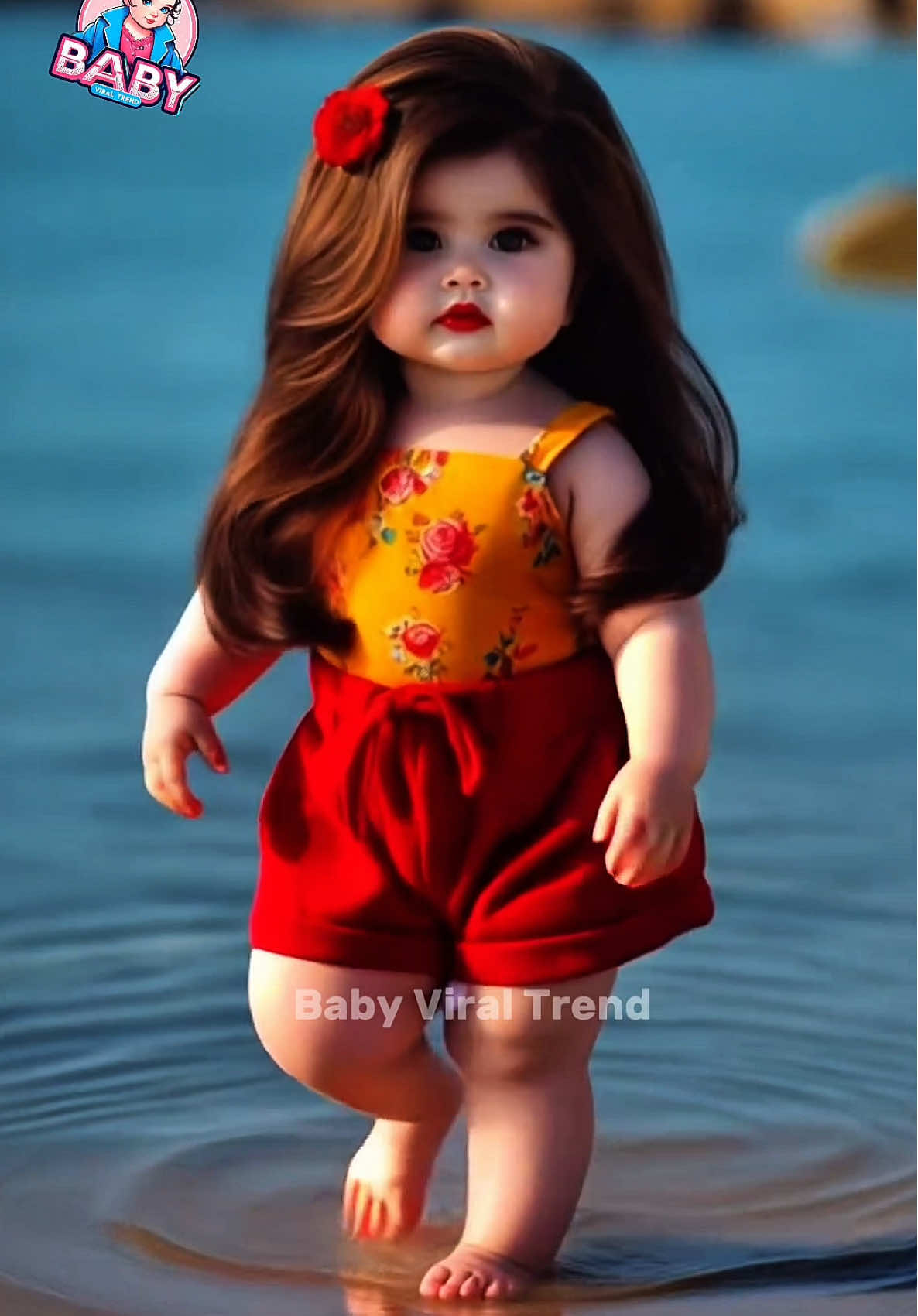 Fashion Footprints of the Littlest Stars #trendingshorts #babyviraltrend #aibabyfashionshow #foryou #babytiktok 