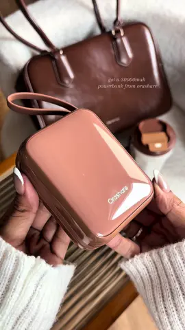 this 30000mah powerbank with built-in cable from @Orashare Lifestyle PH is a must! #orashare #orasharepowerbank #30000mah #powerbankrecommendations 