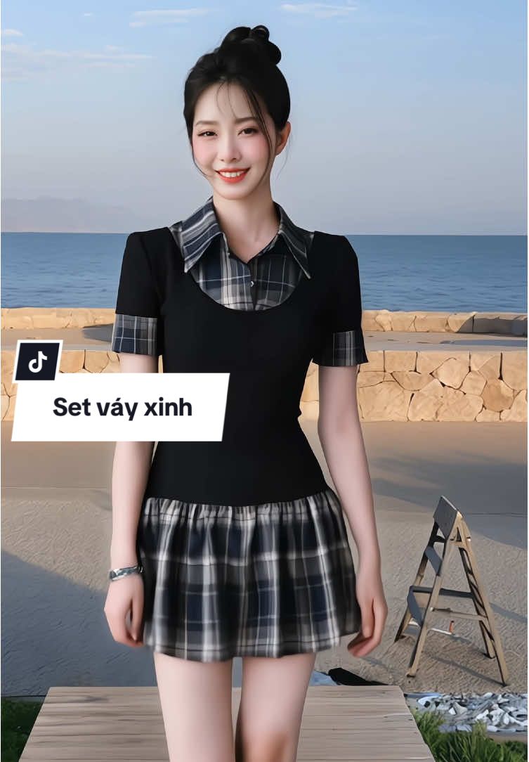 Set đồ nữ bigsize từ 40- 80kg gồm áo thun tăm và chân váy kẻ caro mềm trẻ trung năng động mặc đi học đi chơi đi làm đều xinh nè. Set có 2 màu và đủ rất nhiều size cho nàng từ 40-80kg đều vừa nha #setdonu #setdoxinh #setvayao #setdodichoi #dobigsize #setaokemchanvay #thoitrangnu #xuhuong #saoxinchao 