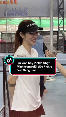 Những pha bóng cực gắt của em xinh SayPickle Nhật Minh #jinminhminh #pickleball 