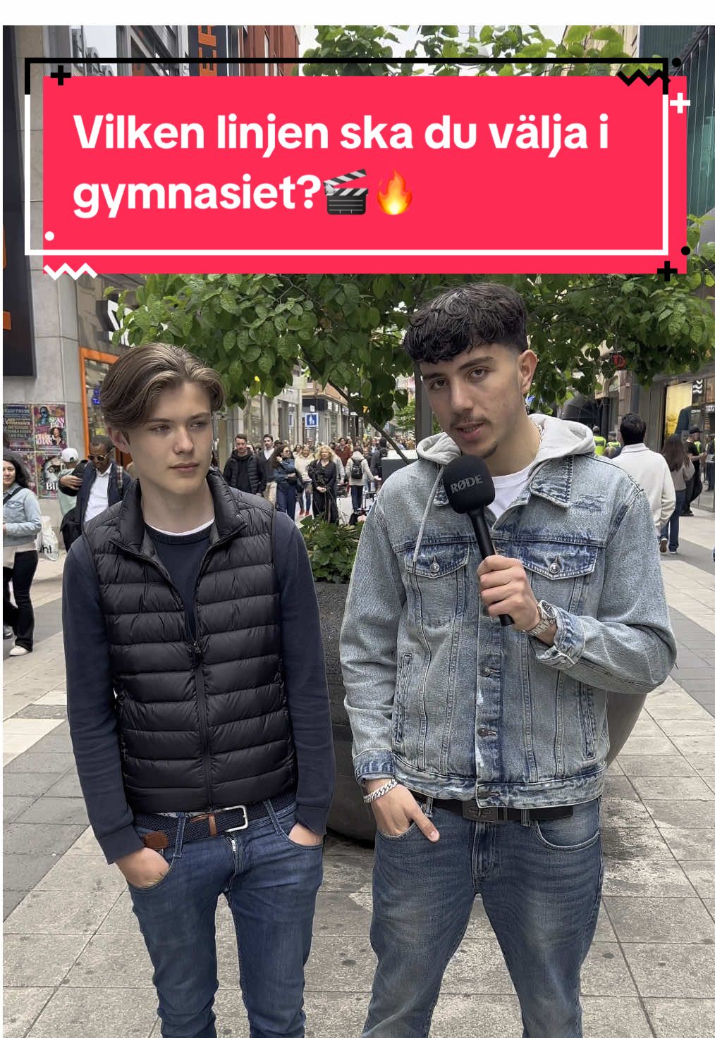 ”Vilken linje ska du välja i gymnasiet?”