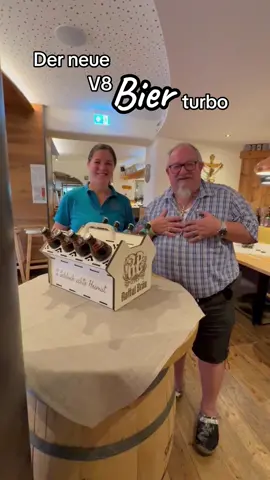 So muss ein V8 sein 🍻 Danke Julia von @rottal bräu #bierhotel #v8 #rottalbräu #liebe #Love #thankyou #danke #v8power #bierturbo 