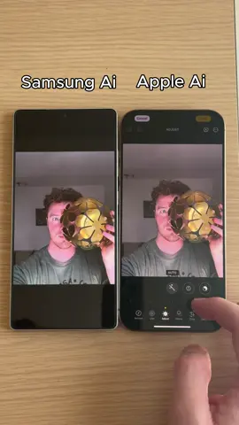 Wait until you see which AI wins this battle 🤯📱 Samsung AI vs Apple AI – Which Is Better? #samsungai #appleai #techbattle #aicomparison #galaxys25ultra #iphone16promax #aiinphones #smartphoneai #fyp #appleintelligence #samsunggalaxy #fyp 
