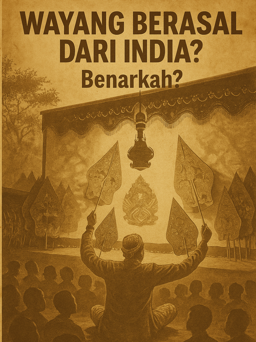 Wayang dari India? Benarkah? Padahal semua istilah teknis wayang pakai bahasa Jawa, bukan Sanskerta. Belum lagi tokoh Semar dan Punakawan yang nggak ada di epos India manapun. Lalu kenapa ceritanya Ramayana dan Mahabharata? Ternyata sejarah wayang itu jauh lebih tua dari yang kita kira. Wayang lahir dari tradisi pemujaan arwah leluhur Nusantara, bukan dari luar. Dan ketika Islam datang, Sunan Kalijaga justru menggunakannya untuk dakwah. Wayang bukan sekadar pertunjukan, tapi cermin kejeniusaan budaya kita. Asli Nusantara, tapi bisa menyerap pengaruh luar dan diolah jadi warisan dunia. #MisteriWayang #WayangAsliNusantara #SejarahNusantara #SunanKalijaga #Punakawan #WayangKulit #BudayaJawa #WarisanLeluhur #FaktaBudaya #TikTokSejarah