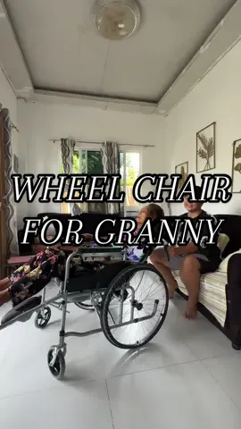 wheelchair for your granny #wheelchair #granny #wheelchairlife 