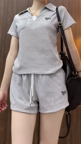 Set kẻ MISOUL 🌥️🌻🌸✨ #phoidoxinh #reviewquanao #aothun #setdoxinh #setkesoc #setquandui 