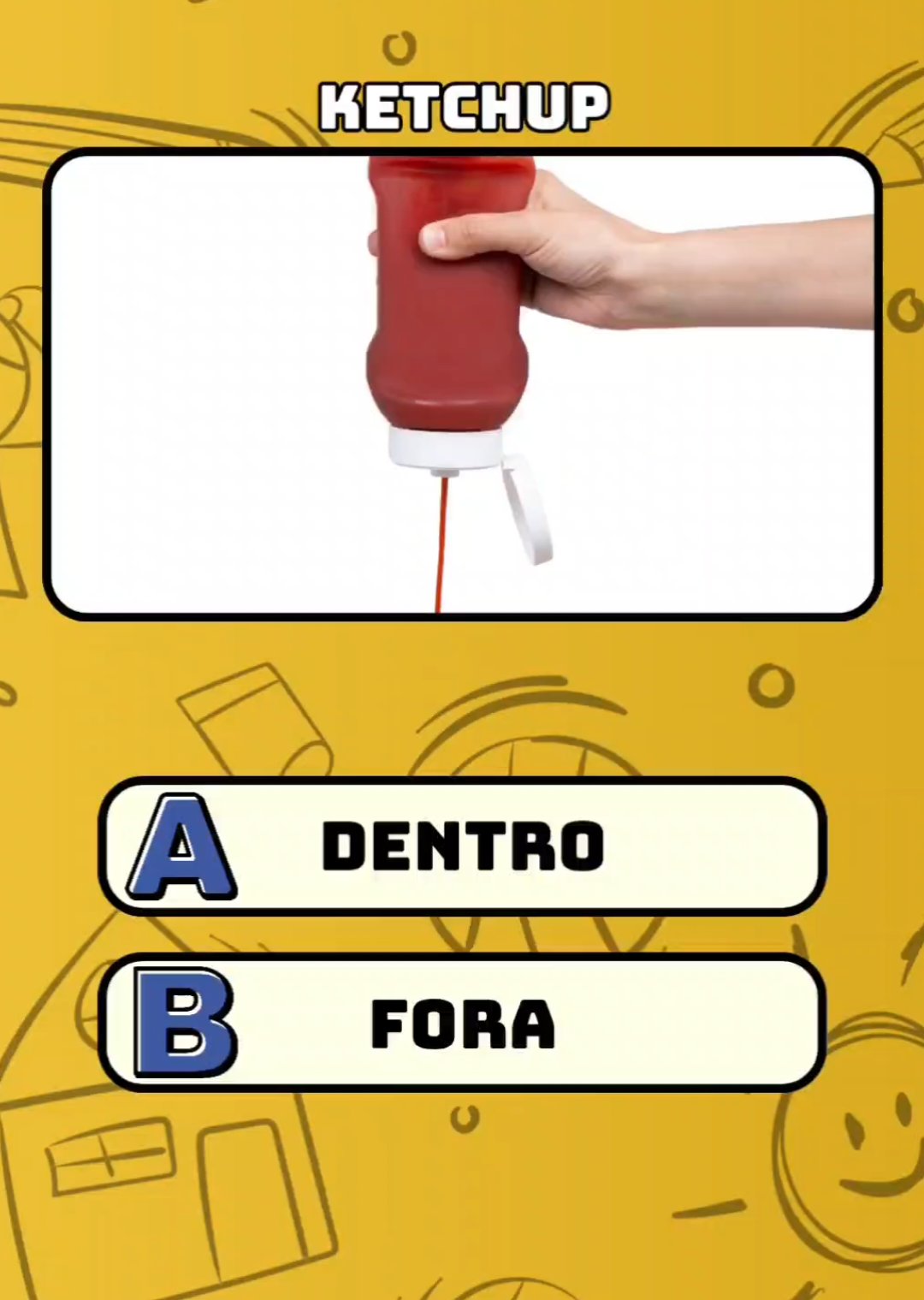 Dentro ou fora da geladeira? 🧠 #diversao #quiztime #quiz #dentrooufora 