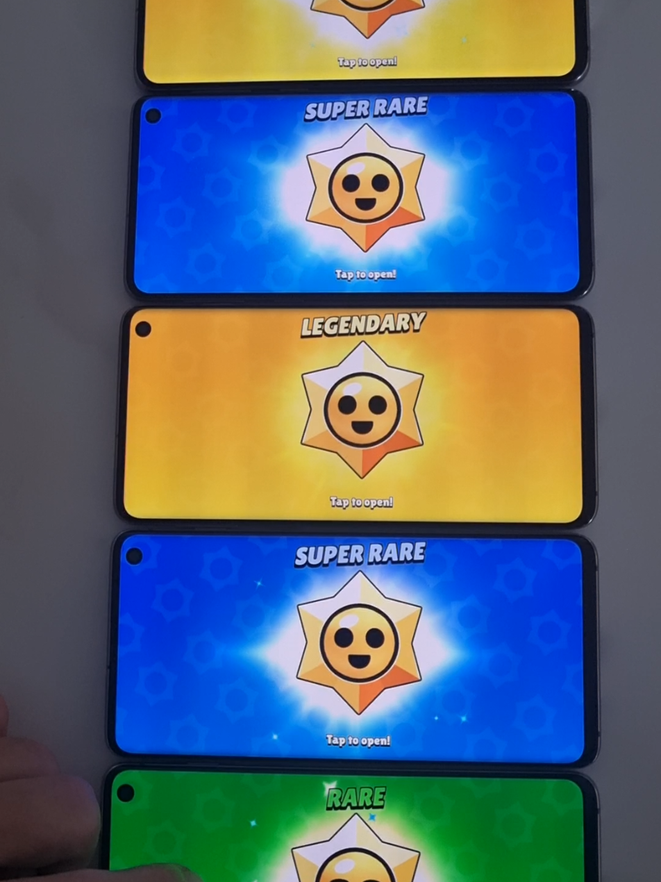 5 STARDROPS   2 LEGENDARY DROPS!!!!! #brawlstarstiktok #opening #legendary #supercell #shorts #viralvideos #stardrops #5 #smartphone 